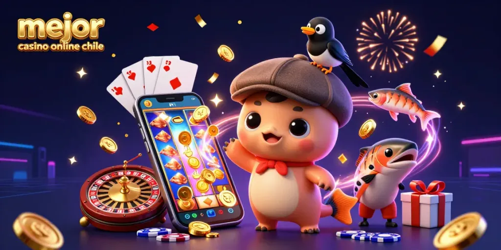 Gana en el mejor casino online Chile con tragamonedas, bonos y diversión en un entorno vibrante.