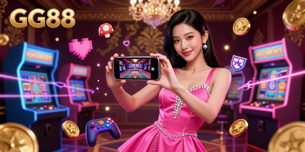Engage with GG88 live dealer casino games in an immersive 3D digital art scene filled with excitement.