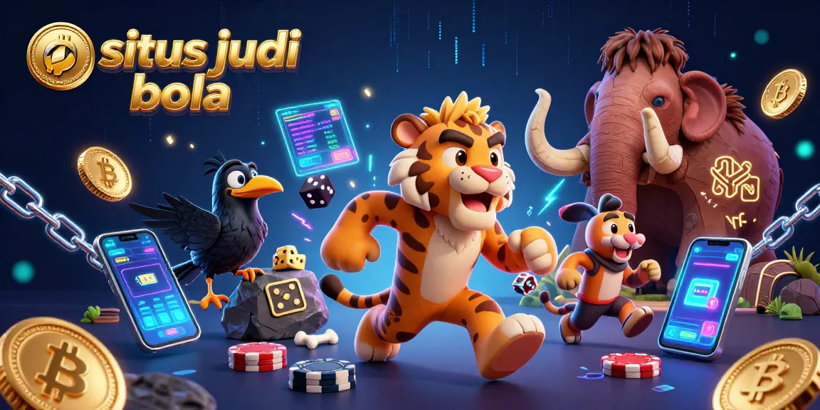 Asah strategi bermain situs judi bola dengan ilustrasi kasino prasejarah yang dinamis dan memukau.