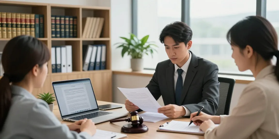 Continuing support during a legal consultation in a modern law office.