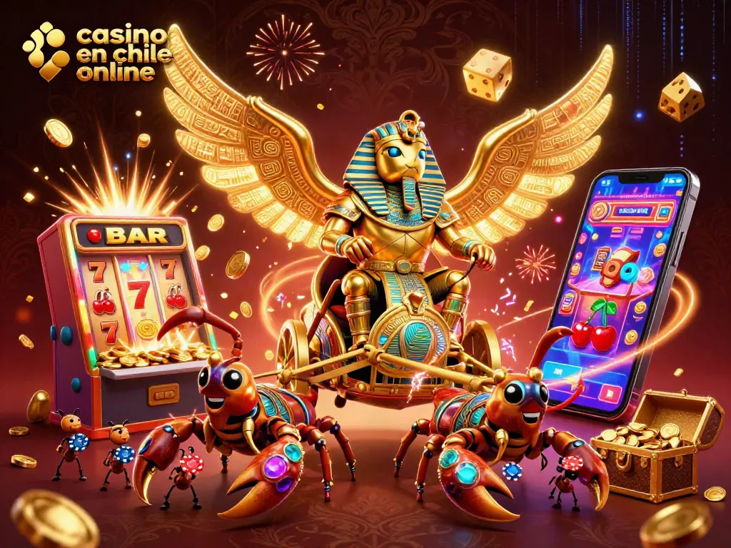 Gana en el casino en Chile online con giros, tragamonedas llenas de símbolos y acción emocionante.